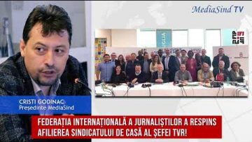 Federația Internațională a Jurnaliștilor a respins afilierea sindicatului de casă al șefei TVR!